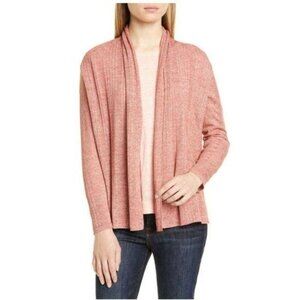 Nordstrom Signature Cashmere Linen Silk Blend Open Shawl Cardigan